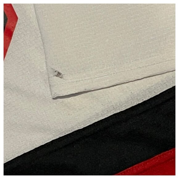 Beaver Trappers Hockey BTH Jersey No. 18 Athletic Knit AK White Black Red XL - Picture 8 of 13